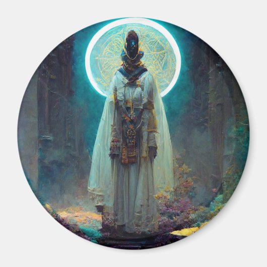 Alien Fae 2 Fantasy Sci-Fi Magneet (Voorkant)