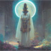 Alien Fae 2 Fantasy Sci-Fi Sticker (Voorkant)