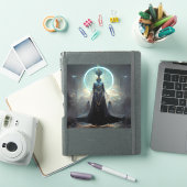 Alien Fae 3 Fantasy Sci-Fi Sticker (iPad Cover)