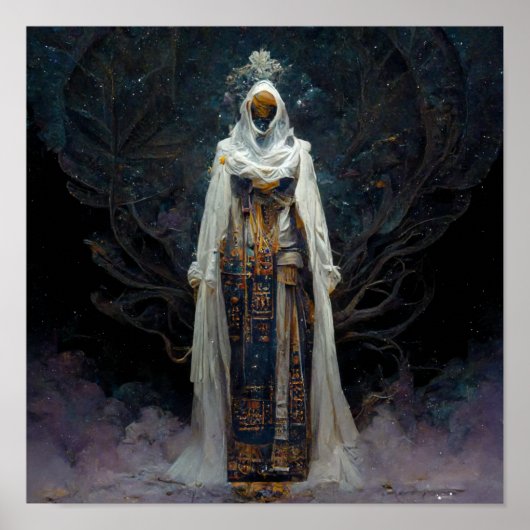 Alien Fae Fantasy Sci-Fi Poster (Voorkant)