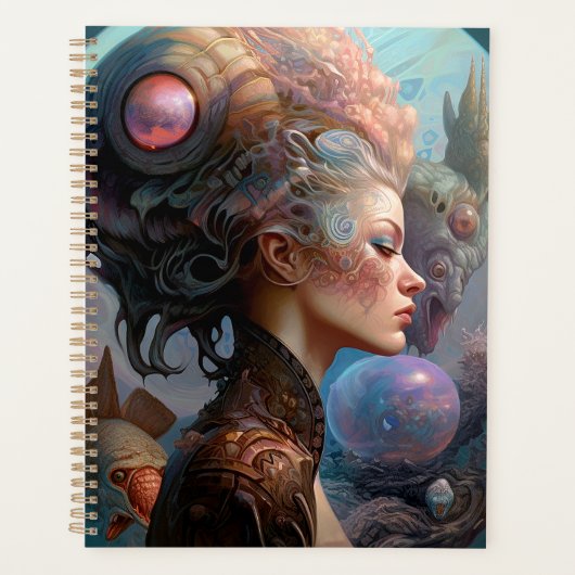 Alien Femme Surreal Science Fiction Art (Devant)