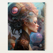 Alien Femme Surreal Science Fiction Art (Dos)