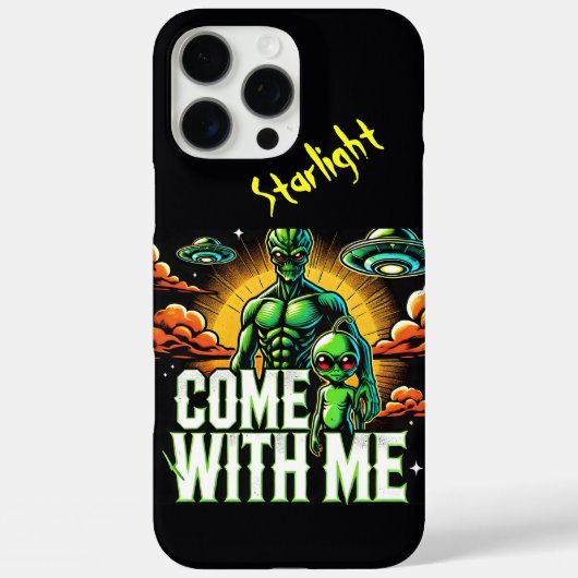 Alien Figures: avonturen in de ruimte Case-Mate iPhone Case (Achterkant)