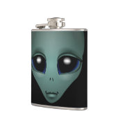 Alien Flask Alien Gray Drink Flasks personaliseren Heupfles (Links)