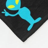 Alien Fleece Deken (Hoek)