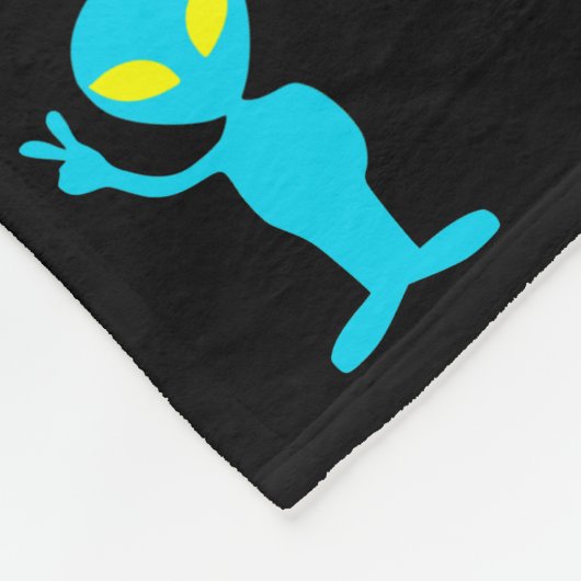 Alien Fleece Deken (Hoek)