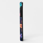 Alien Floral Galaxy iPhone/iPad Case (Achterkant/links)