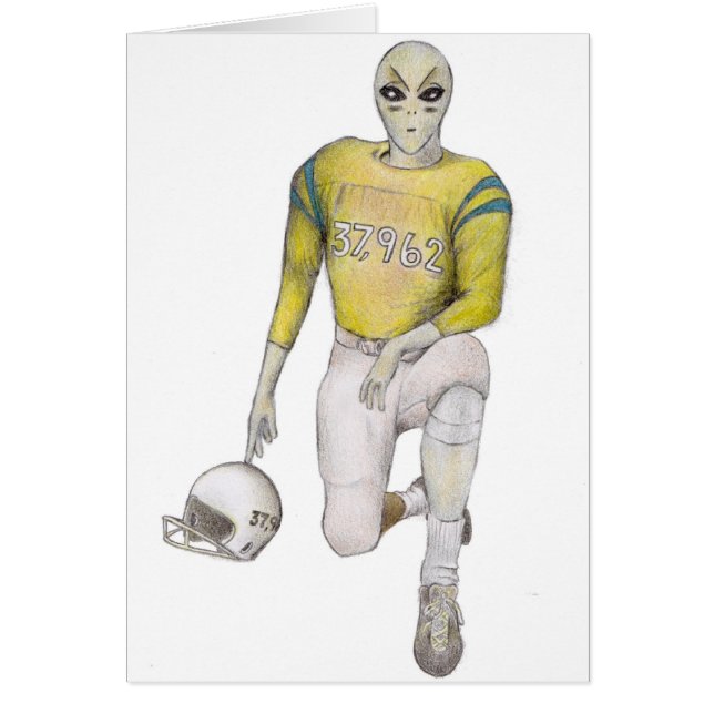 Alien Football Player (Voorkant)