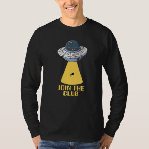 Alien for Men Head Green Ufo Area 51 Space T-shirt