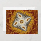 Alien - Fractal Briefkaart (Voorkant / Achterkant)