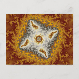 Alien - Fractal Briefkaart