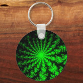 Alien Fractal Burst Sleutelhanger (Voorkant)