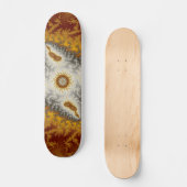 Alien - Fractal Skateboard (Voorkant)