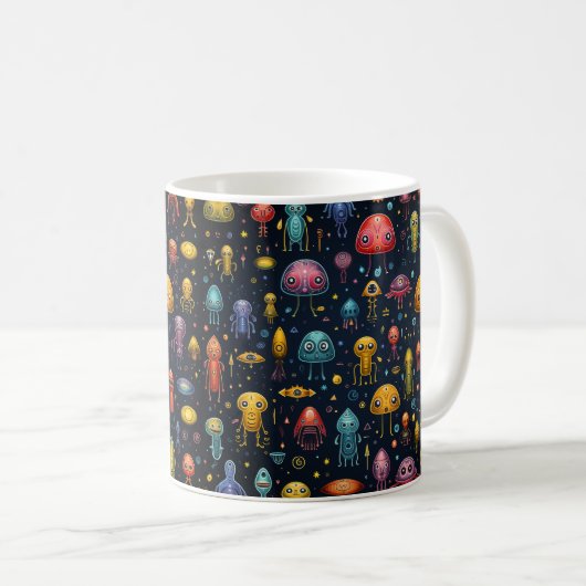 Alien Fun Mok (Voorkant rechts)