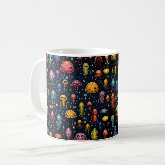 Alien Fun Mug (Devant gauche)