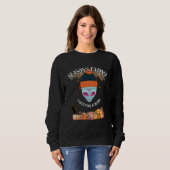 👽 Alien Funny Thanksgiving Sweatshirt (Devant entier)