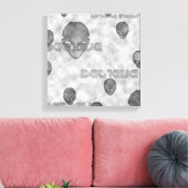 Alien geloof canvas afdruk (Insitu (Woonkamer))