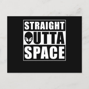 Alien Gezegde Funny Briefkaart