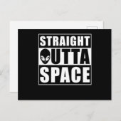 Alien Gezegde Funny Briefkaart (Voorkant / Achterkant)