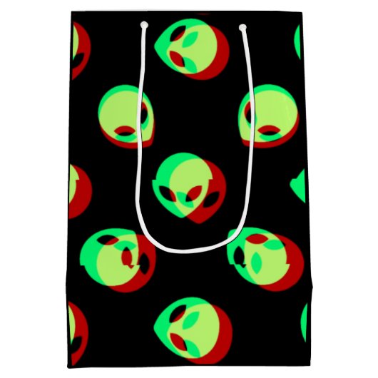 Alien Gift Bag Medium Cadeauzakje (Achterkant)