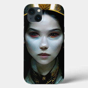 Alien Girl 2 Science Fiction iPhone 13 Hoesje