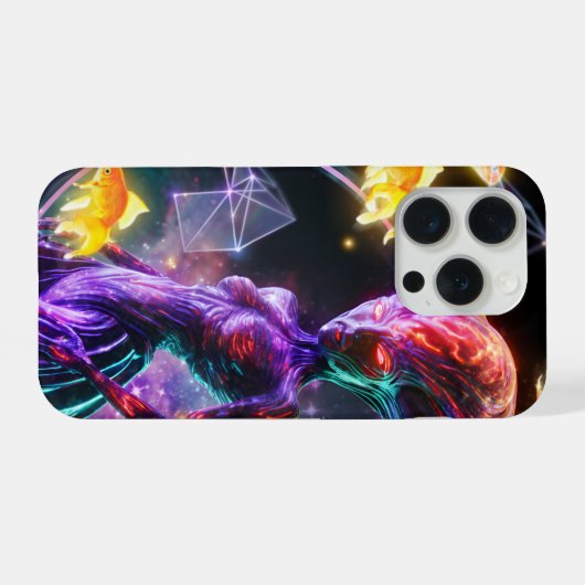 Alien Girl, IPhone Case (Verso Horizontal)