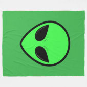 Alien Glow 60x80 fleece deken (Voorkant (Horizontaal))