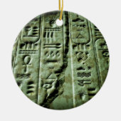 Alien Glyphs 02 Keramisch Ornament (Voorkant)