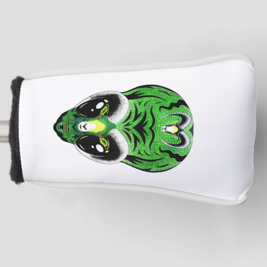 Alien Goat Hybrid Golfheadcover (Voorkant)