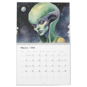 Alien Goddess Kalender (Feb 2026)