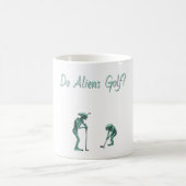 Alien Golf Mug - texte modifiable (Centre)