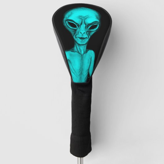 Alien Golfheadcover (Voorkant)