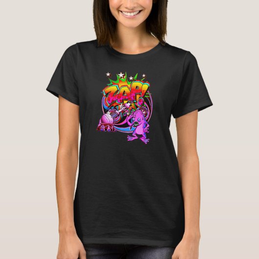 Alien Graffiti Artist t-shirt (Voorkant)