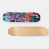 Alien Graffiti-skateboard Skateboard (Horizontaal)