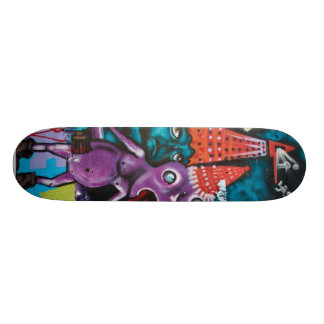 Alien Graffiti-skateboard Skateboard