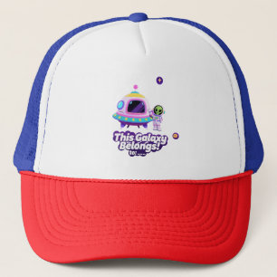 Alien Grafische Cap voor Jongens & Meisjes Trucker Pet