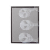 Alien Grays Notitieblok (Gedraaid)
