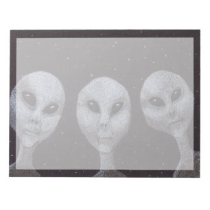 Alien Grays Notitieblok