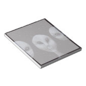 Alien Grays Notitieblok (Schuin)