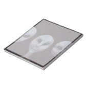 Alien Grays Notitieblok (Gedraaid)