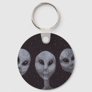 Alien Grays Sleutelhanger