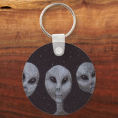 Alien Grays Sleutelhanger (Voorkant)