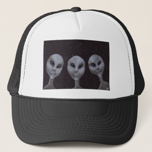 Alien Grays Trucker Pet (Voorkant)