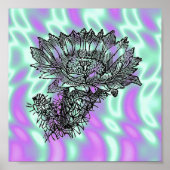 Alien Green, affiche de Cactus (Devant)