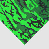 Alien Green Camo Tissuepapier (Detail)