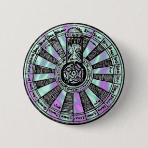 Alien Green, King Arthur-Knachten-Table Button