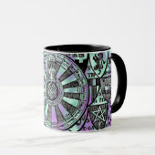 Alien Green, King Arthur-Knights-Table Mug (Devant droit)