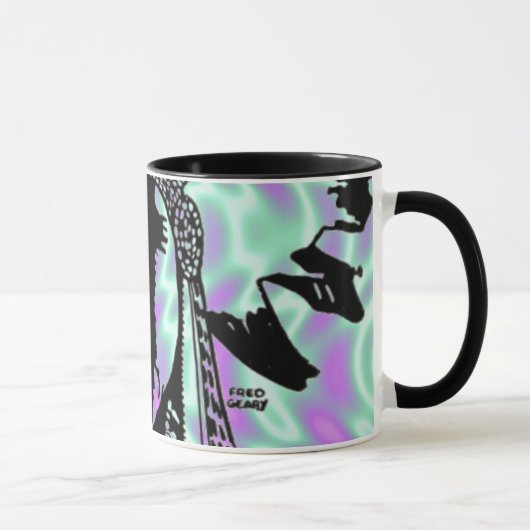 Alien Green, Mug indienne (Droite)
