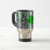 Alien Green, Seal-of-Decarabia Travel Mug Reisbeker (Voorkant links)
