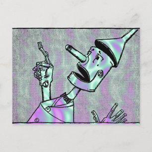 Alien Green, Tin Man Briefkaart